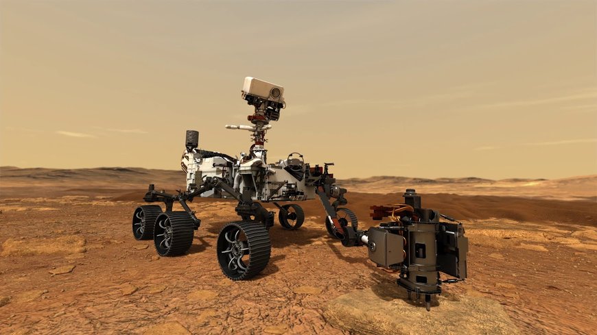 maxon Antriebe fliegen mit NASA-Rover Perseverance zum Roten Planeten